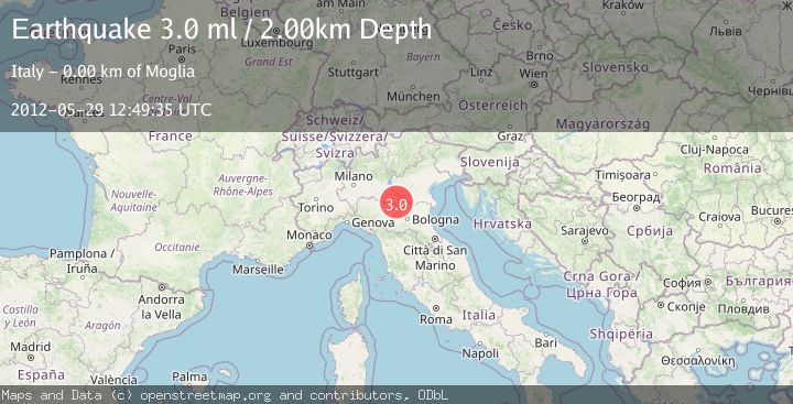 Map of NORTHERN ITALY