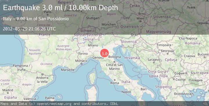 Map of NORTHERN ITALY
