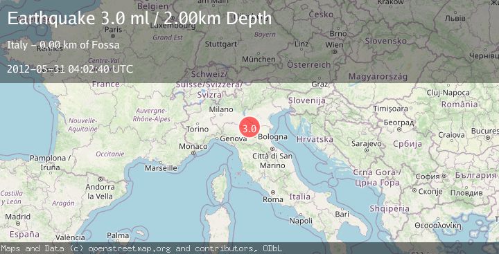 Map of NORTHERN ITALY