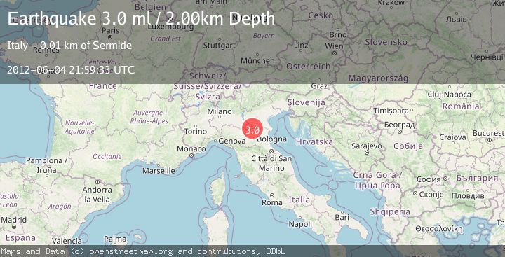 Map of NORTHERN ITALY
