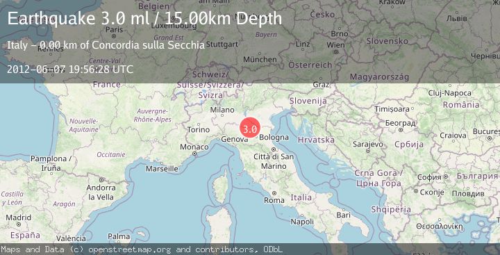 Map of NORTHERN ITALY
