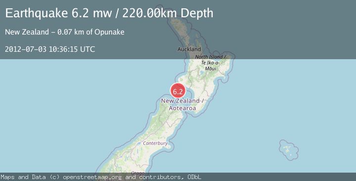 Map of COOK STRAIT, NEW ZEALAND
