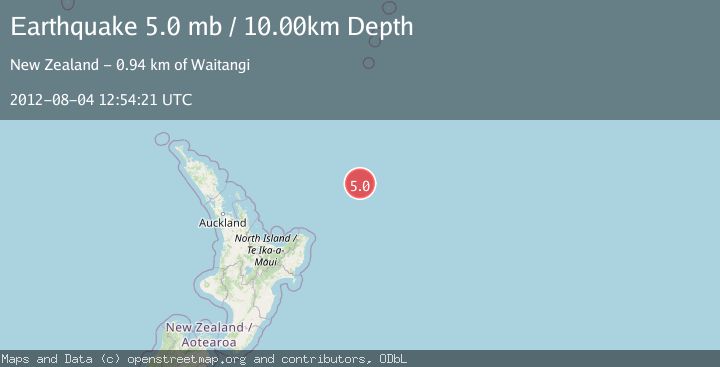 Map of EAST OF NORTH ISLAND, N.Z.