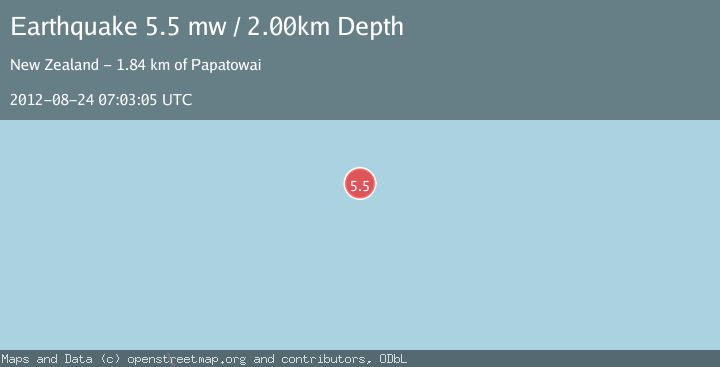 Map of BALLENY ISLANDS REGION