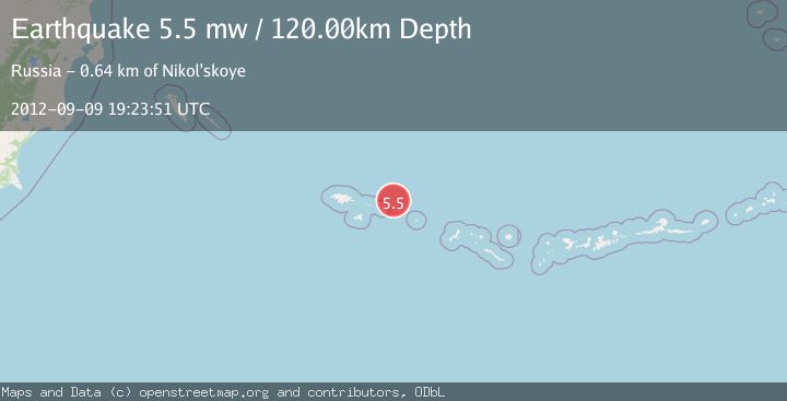 Map of RAT ISLANDS, ALEUTIAN ISLANDS