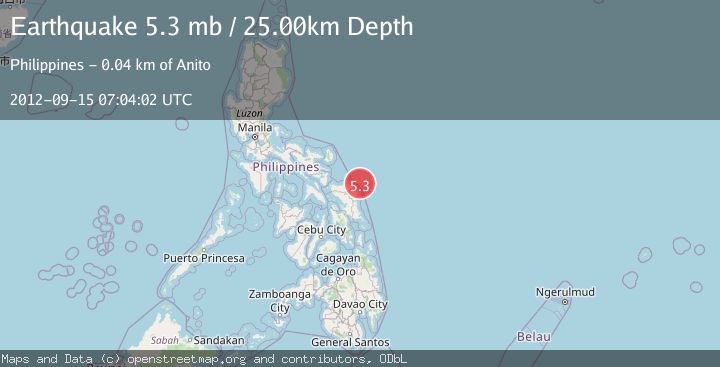 Map of SAMAR, PHILIPPINES