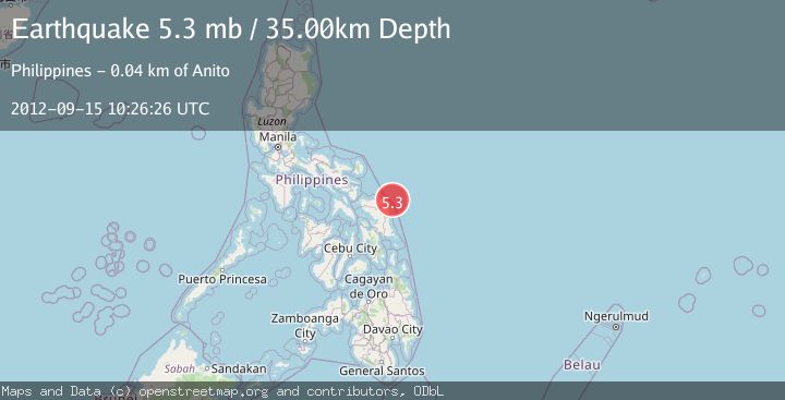 Map of SAMAR, PHILIPPINES