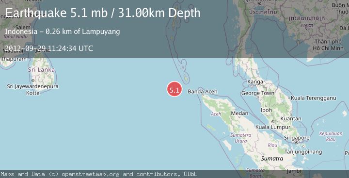 Map of NICOBAR ISLANDS, INDIA REGION