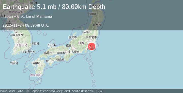 Map of NEAR S. COAST OF HONSHU, JAPAN