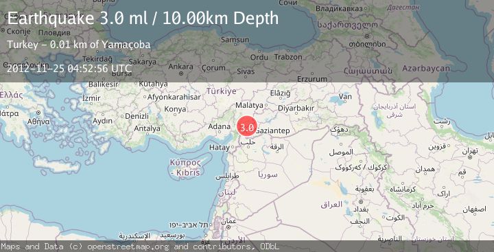 Map of CENTRAL TURKEY