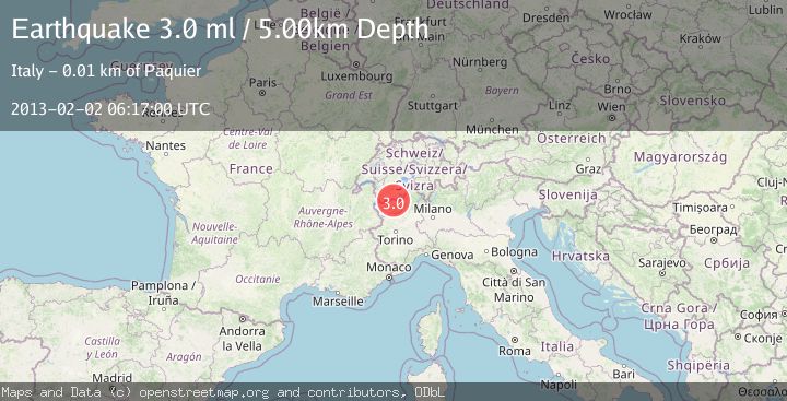 Map of NORTHERN ITALY