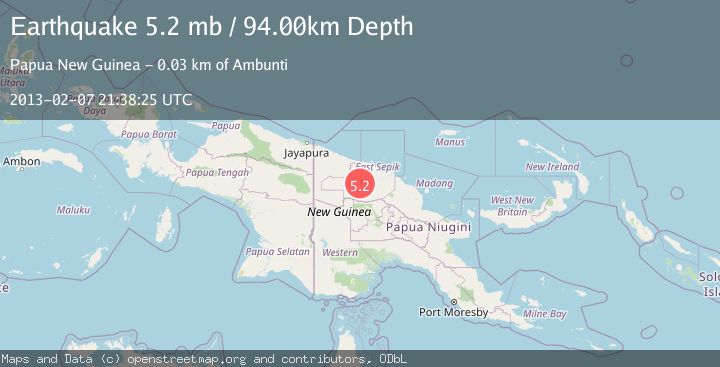 Map of NEW GUINEA, PAPUA NEW GUINEA