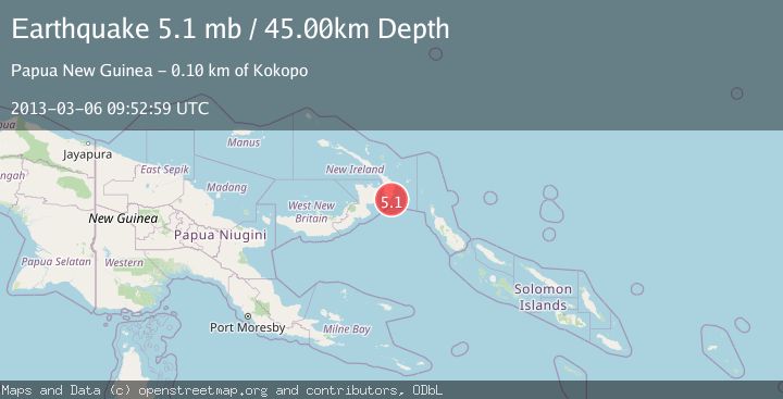 Map of NEW BRITAIN REGION, P.N.G.