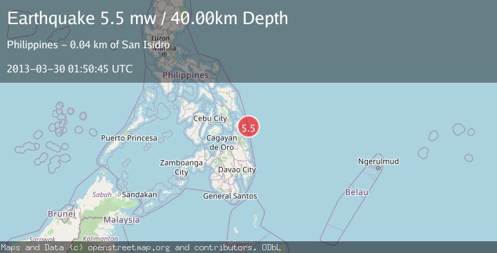 Map of PHILIPPINE ISLANDS REGION