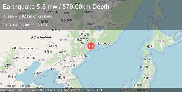 Map of CHINA-RUSSIA-NORTH KOREA BORDER