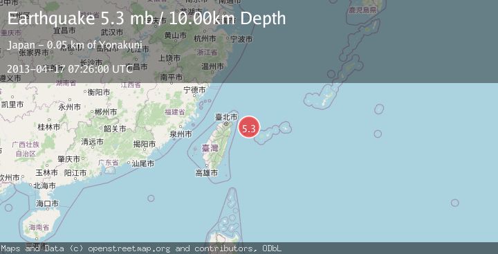 Map of SOUTHWESTERN RYUKYU ISL., JAPAN