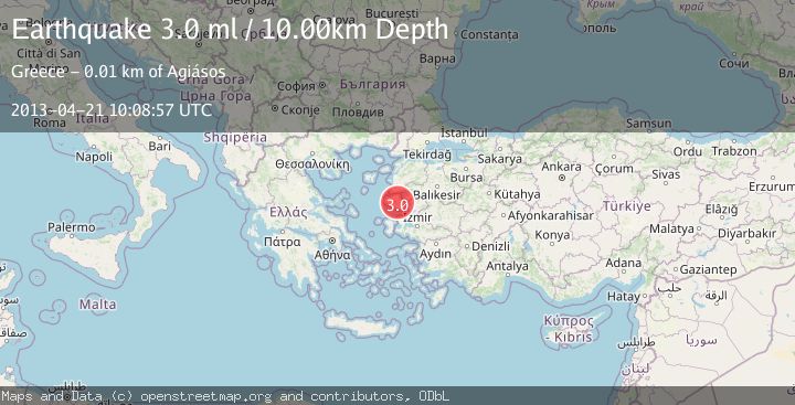 Map of NEAR THE COAST OF WESTERN TURKEY
