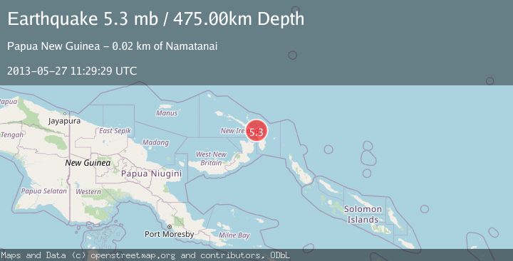 Map of NEW IRELAND REGION, P.N.G.