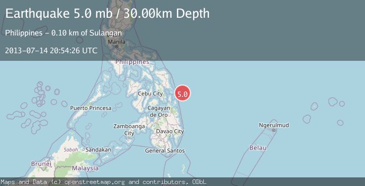 Map of PHILIPPINE ISLANDS REGION