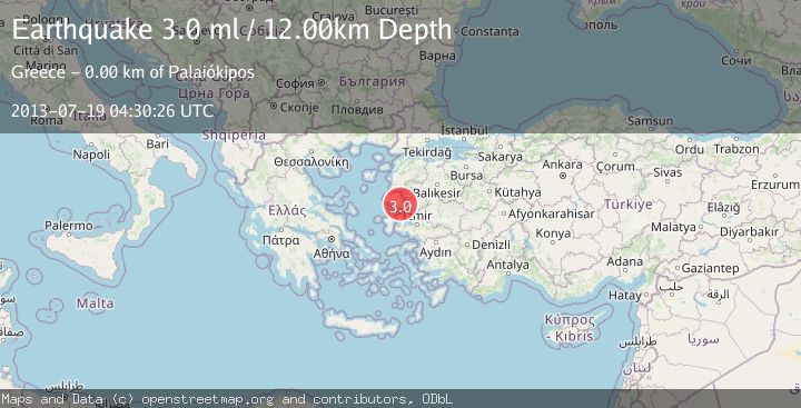 Map of NEAR THE COAST OF WESTERN TURKEY