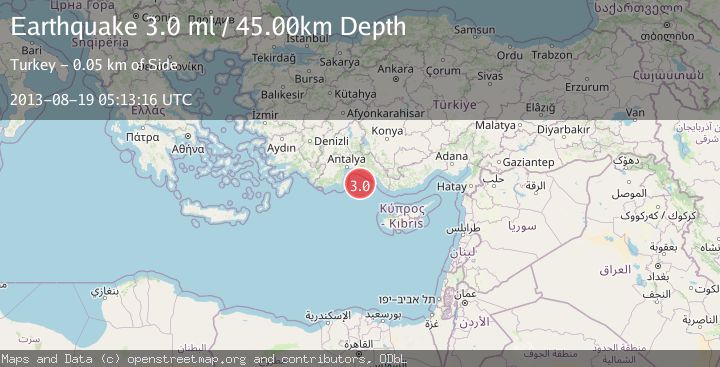 Map of WESTERN TURKEY