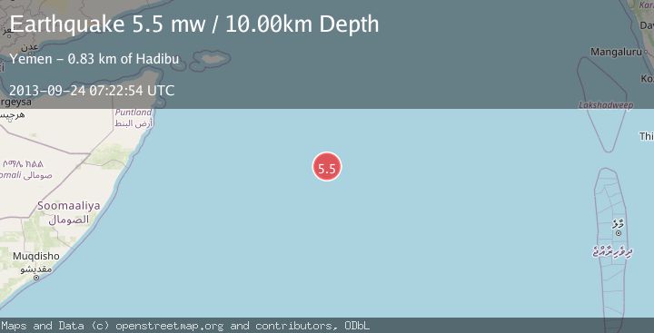 Map of CARLSBERG RIDGE