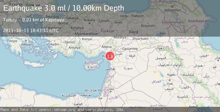 Map of CENTRAL TURKEY
