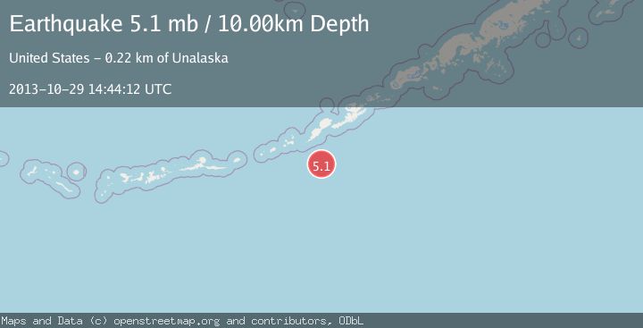 Map of FOX ISLANDS, ALEUTIAN ISLANDS