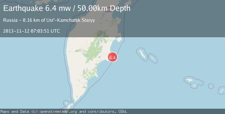 Map of NEAR EAST COAST OF KAMCHATKA