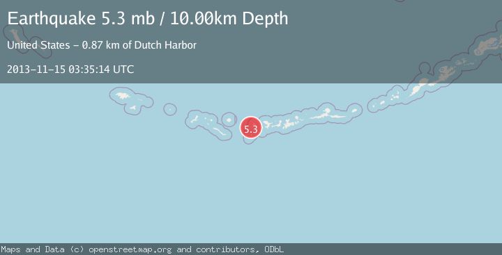 Map of ANDREANOF ISLANDS, ALEUTIAN IS.