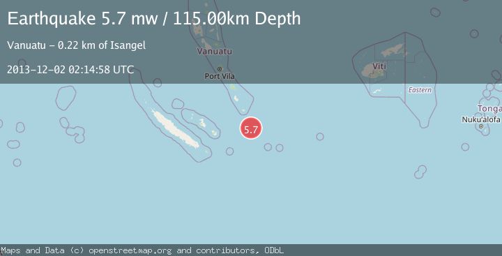 Map of SOUTHEAST OF LOYALTY ISLANDS
