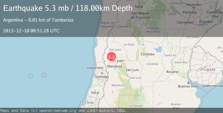 Map of SAN JUAN, ARGENTINA