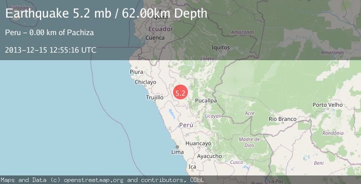 Map of NORTHERN PERU