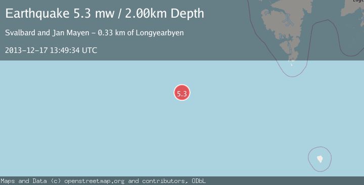 Map of GREENLAND SEA