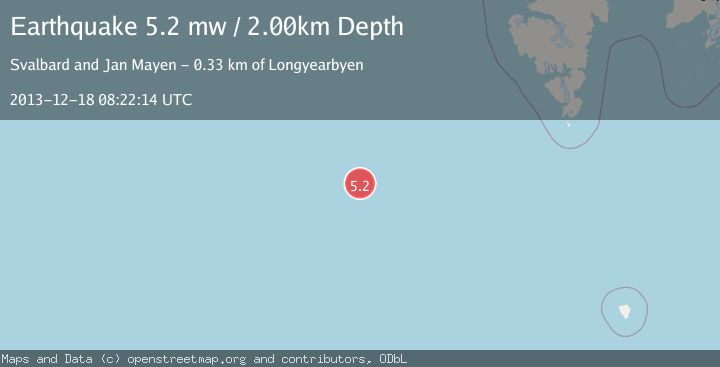 Map of GREENLAND SEA