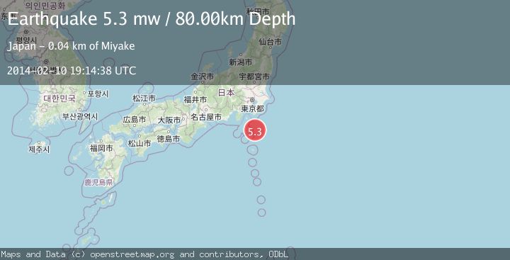 Map of NEAR S. COAST OF HONSHU, JAPAN