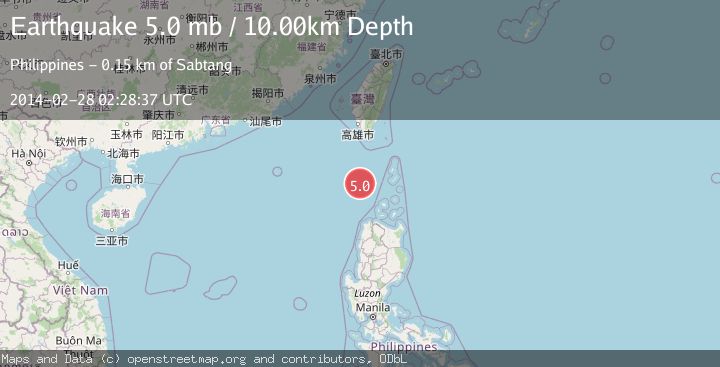 Map of PHILIPPINE ISLANDS REGION