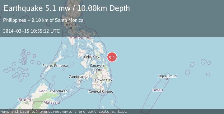 Map of PHILIPPINE ISLANDS REGION