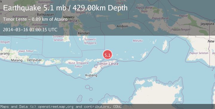 Map of KEPULAUAN BARAT DAYA, INDONESIA
