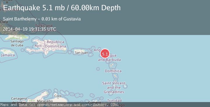 Map of ST. MARTIN REGION, LEEWARD ISL.