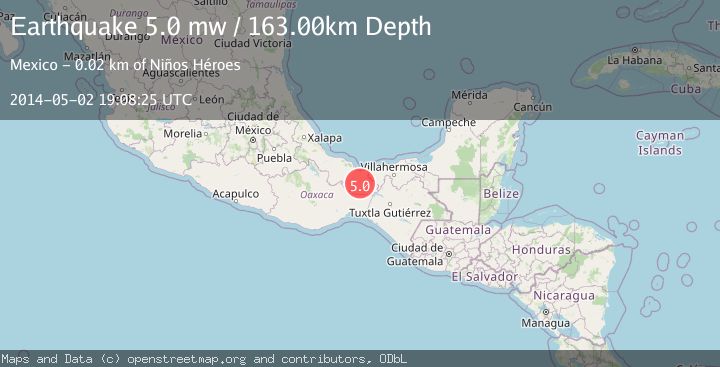Map of VERACRUZ, MEXICO