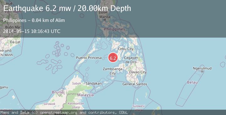 Map of NEGROS, PHILIPPINES