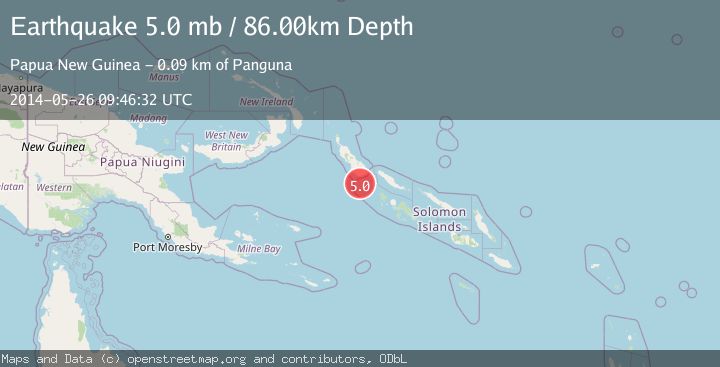 Map of SOLOMON ISLANDS