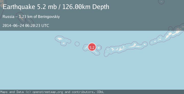 Map of RAT ISLANDS, ALEUTIAN ISLANDS