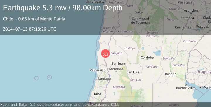 Map of COQUIMBO, CHILE