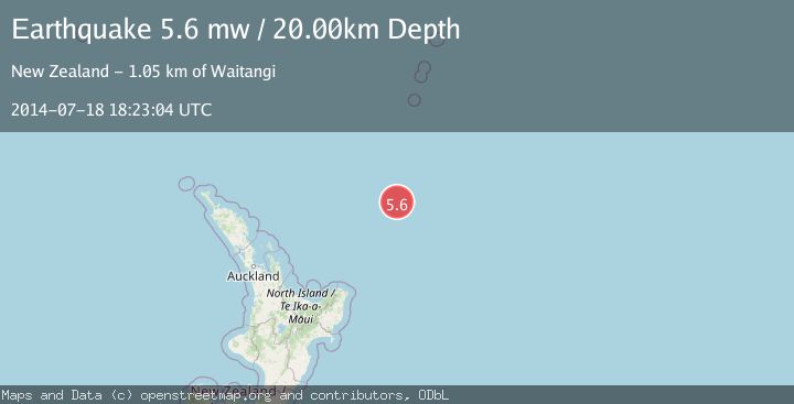 Map of SOUTH OF KERMADEC ISLANDS