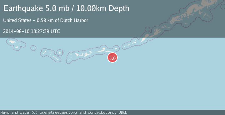Map of ANDREANOF ISLANDS, ALEUTIAN IS.