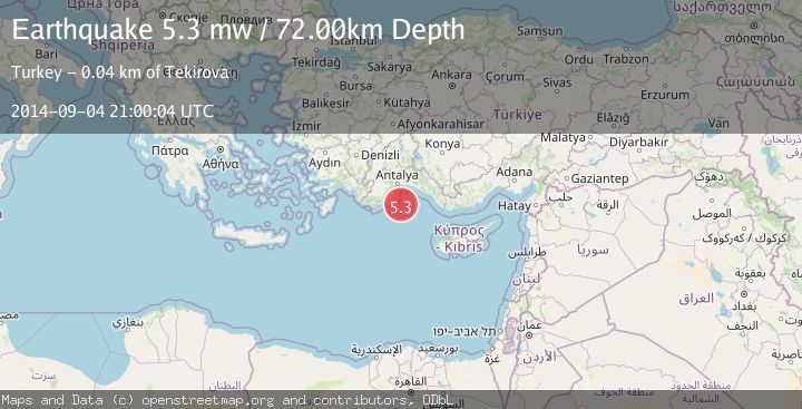 Map of WESTERN TURKEY