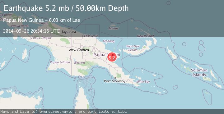 Map of EASTERN NEW GUINEA REG., P.N.G.