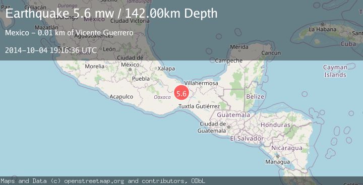 Map of VERACRUZ, MEXICO